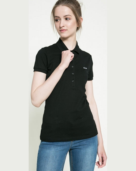 Top Lacoste negru