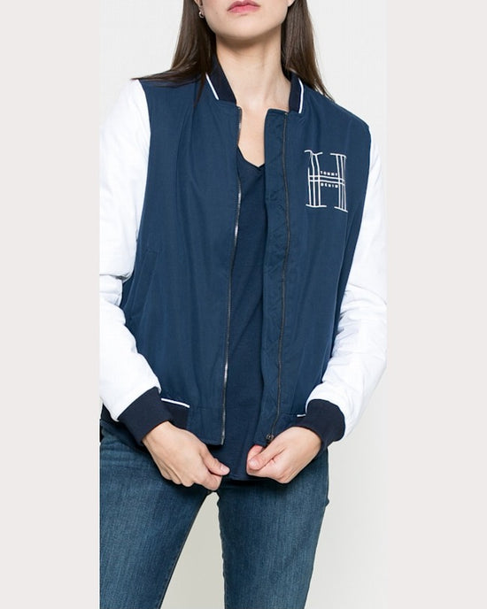 Geaca Tommy Hilfiger bomber bleumarin