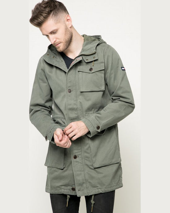 Parka Tommy Hilfiger hanorac militar