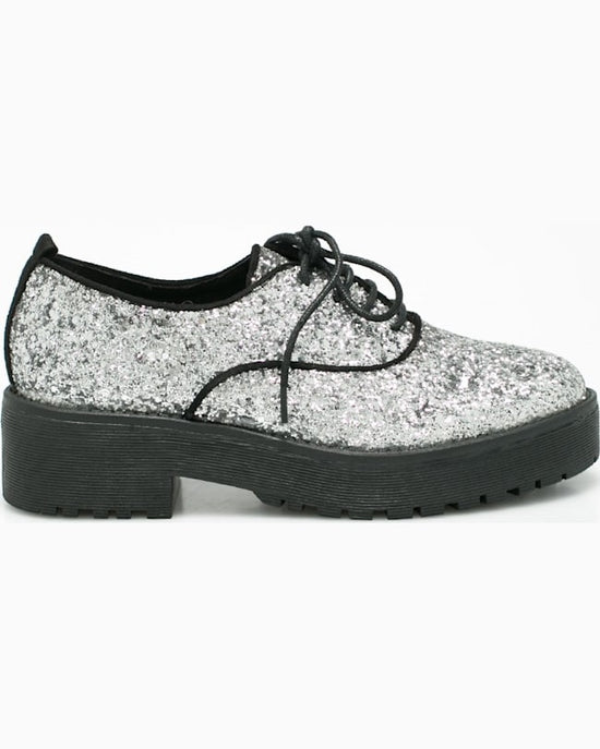 Pantofi Corina pantof argint