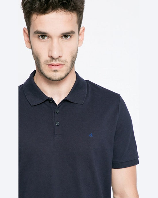 Tricou Calvin Klein polo bleumarin