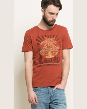 Tricou Jack and Jones cupru