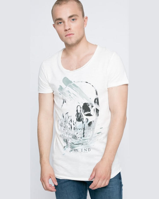 Tricou Jack and Jones alb