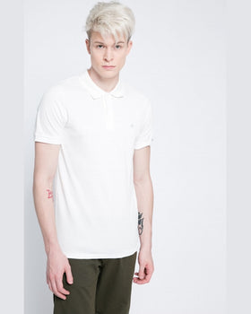 Tricou Jack and Jones polo alb