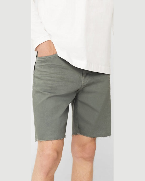 Pantaloni Mango scurti verde