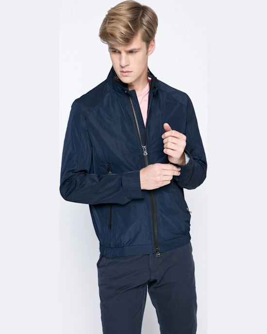 Geaca Tommy Hilfiger bomber bleumarin