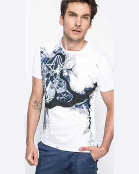 Tricou Medicine urban utility alb