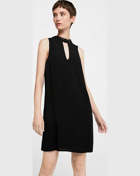 Rochie Mango piedri negru