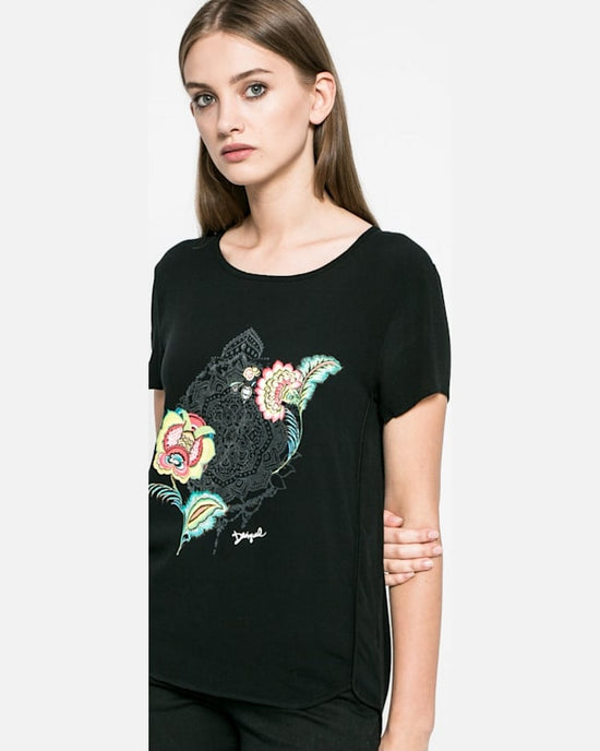 Top Desigual negru