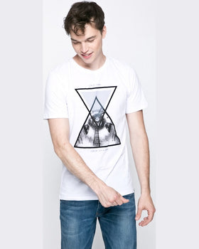 Tricou Jack and Jones alb