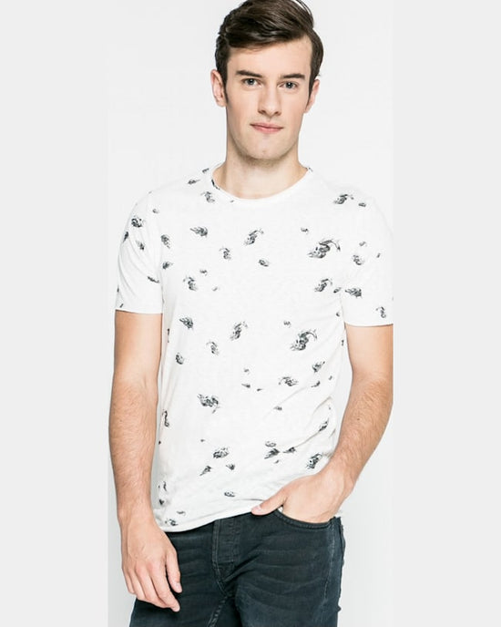 Tricou Jack and Jones alb