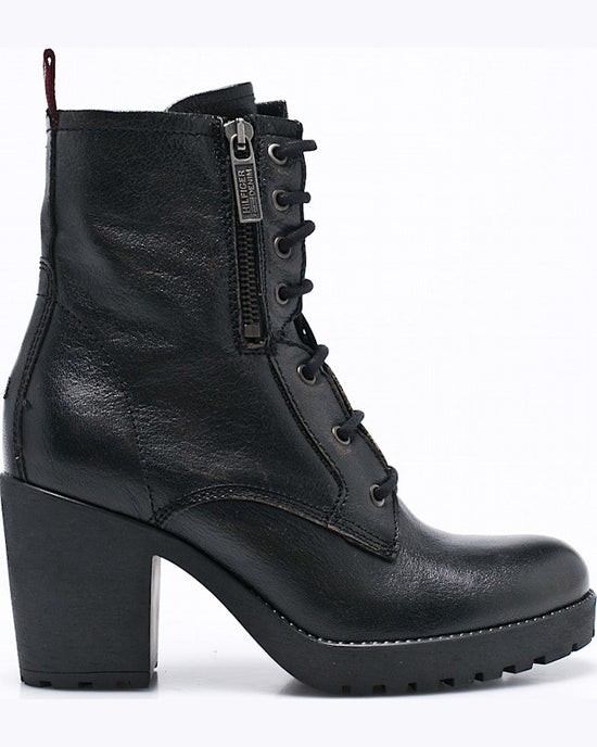 Botine Tommy Hilfiger boo negru