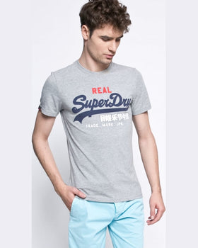 Tricou Superdry superdry gri