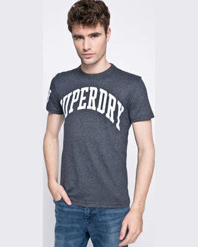 Tricou Superdry superdry bleumarin