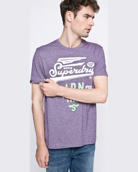 Tricou Superdry superdry violet