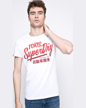 Tricou Superdry superdry alb