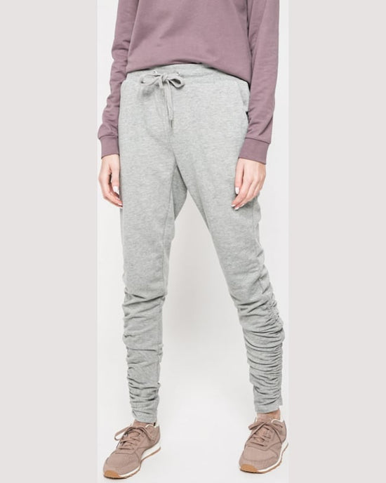 Pantaloni Noisy May gri deschis