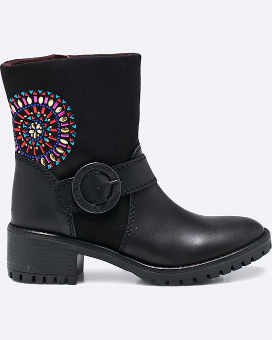 Botine Desigual breaker valkiria negru