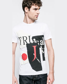 Tricou Trussardi alb