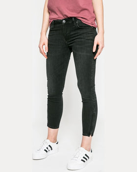 Jeansi Lee scarlett cropped negru