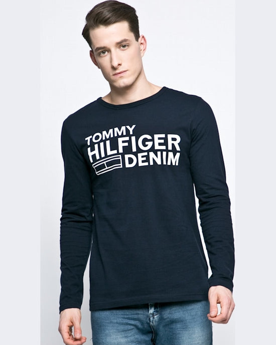 Longsleeve Tommy Hilfiger bleumarin