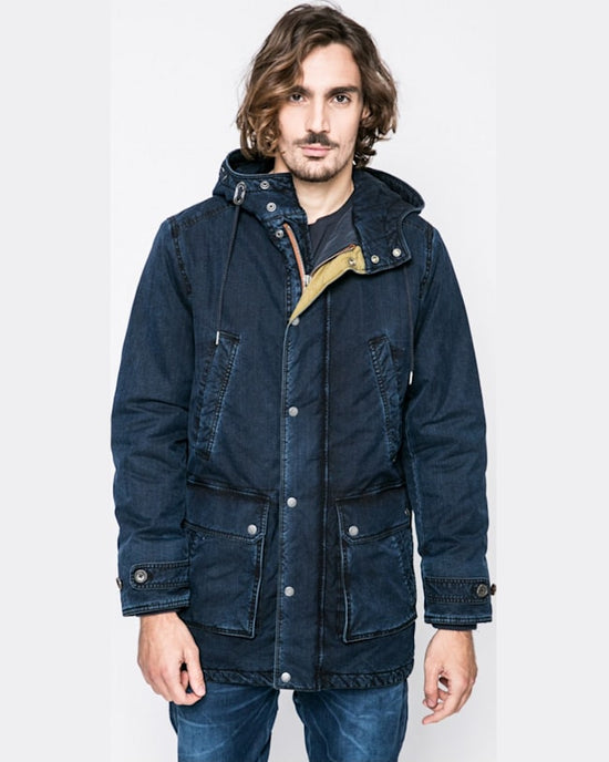 Geaca Pepe Jeans madeira bleumarin