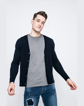 Cardigan Jack and Jones bleumarin