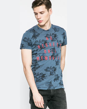 Tricou Jack and Jones jorfade albastru