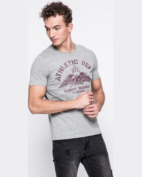 Tricou Jack and Jones gri deschis