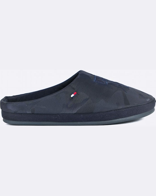 Papuci de Casa Tommy Hilfiger Bleumarin