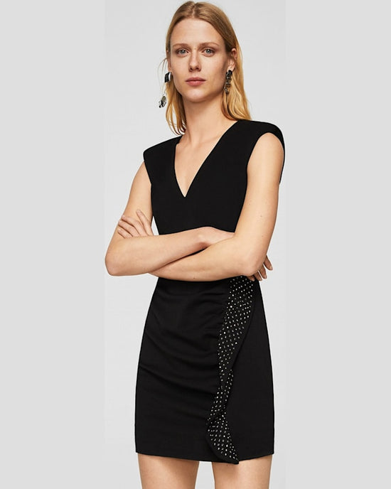 Rochie Mango mirror negru