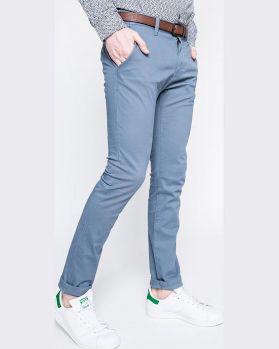 Pantaloni Tom Tailor chino albastru