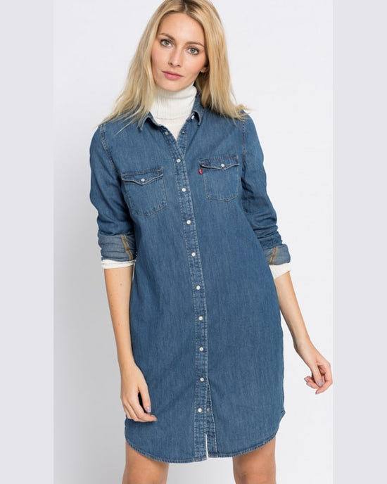 Rochie Levis core bleumarin