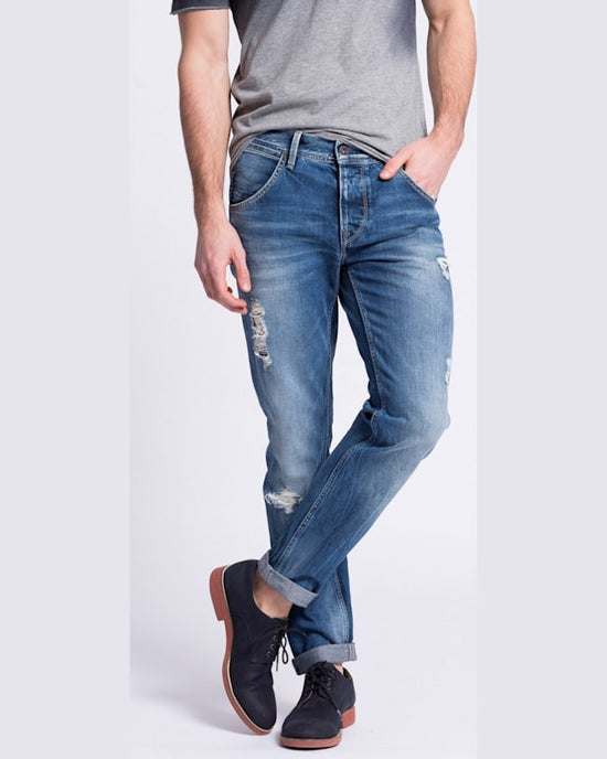 Jeansi Pepe Jeans flint bleumarin