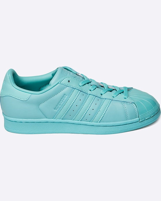 Pantofi Adidas superstar glossy culoarea mentei