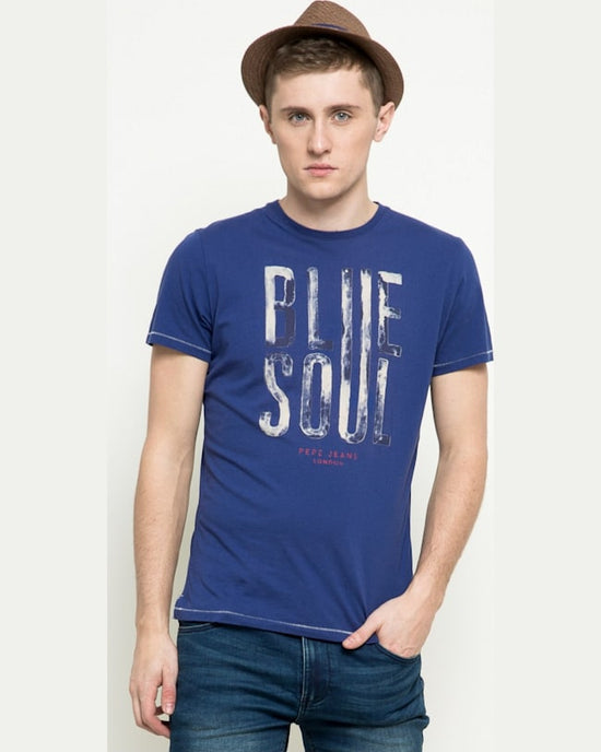 Tricou Pepe Jeans bleumarin