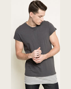 Tricou Jack and Jones gri