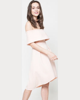 Rochie Missguided culoarea piersicii