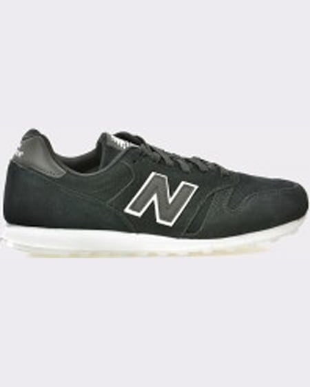 New Balance Pantofi sport negri din piele intoarsa