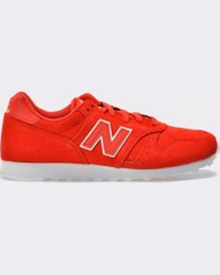 New Balance Pantofi sport portocalii din material textil si piele